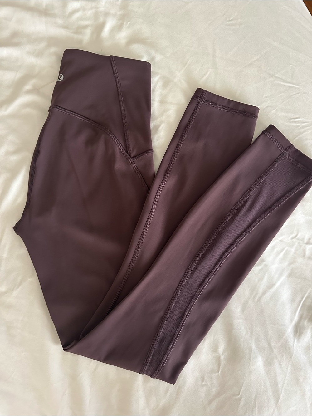 lululemon plum/mauve leggings